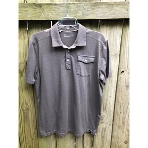 Gray Under Armour LG Loose Fit Polo